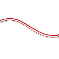 LED неонова стрічка 10Вт 12В 8х16 мм SMD2835 120 діодів 120Лм/Вт червоний, серія Neon, гарантія 3 роки