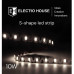 LED стрічка  10Вт 12В SMD2835 120 діодів, нейтральний білий 4000К, серія S-Shape, гарантія 3 роки