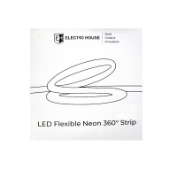 LED стрічка Neon 360 Ø24 мм 5 м , 30Вт 24В SMD2835, 360 діодів, теплий білий 3000K, серія Neon, гарантія 3 роки LED стрічка Neon 360 Ø24 мм 5 м , 30Вт 24В SMD2835, 360 діодів, теплий білий 3000K, серія Neon, гарантія 3 роки