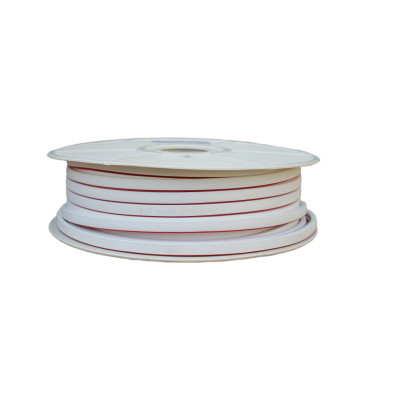 LED неонова стрічка 10Вт 12В 8х16 мм SMD2835 120 діодів 120Лм/Вт червоний, серія Neon, гарантія 3 роки