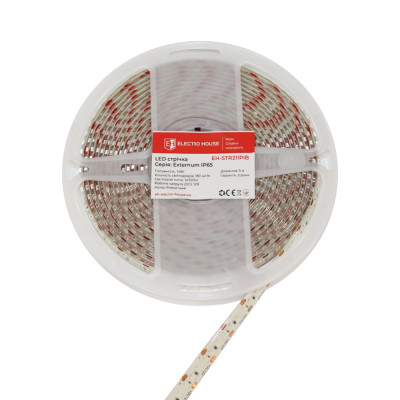 LED стрічка 14Вт 12В 180 діодів, блакитний,  IP65 , серія Externum IP65 , гарантія 3 роки