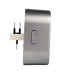 Розетка трекова подвійна USB 2.4 А, Unique Elegance Pandora (срібло) Розетка трекова подвійна USB 2.4 А, Unique Elegance Pandora (срібло)