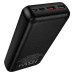Зовнішній акумулятор HOCO J159A Essence 22.5W+PD20W fully compatible power bank(20000mAh) Black