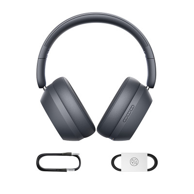 Бездротові накладні навушники Baseus Bass 35 Max Wireless Headphones Twilight Grey