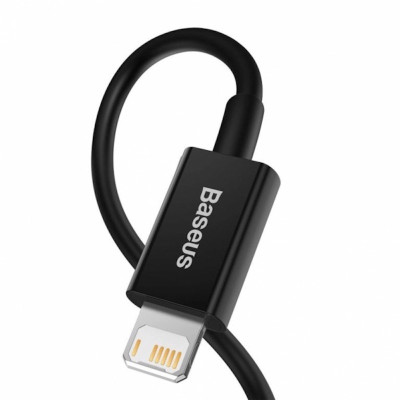 Кабель Baseus Superior Series USB to iP 2.4A 1m Black Кабель Baseus Superior Series USB to iP 2.4A 1m Black