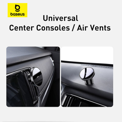 Автотримач для телефона Baseus NeoGravity Magnetic Car Mount (For Dashboards and Air Outlets) Cluster Black Автотримач для телефона Baseus NeoGravity Magnetic Car Mount (For Dashboards and Air Outlets) Cluster Black