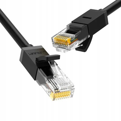 Мережевий кабель UGREEN NW102 Cat 6 U/UTP Lan Flat Cable 2m (Black)(UGR-50174) Мережевий кабель UGREEN NW102 Cat 6 U/UTP Lan Flat Cable 2m (Black)(UGR-50174)