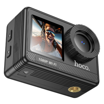 Екшн камера HOCO DV103 Dual color screen sports camera Black
