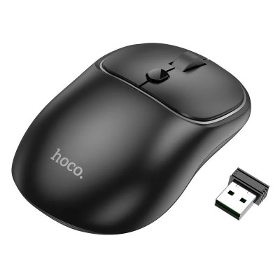 Маніпулятор миша HOCO GM25 Royal dual-mode business wireless mouse Dark Night Black Маніпулятор миша HOCO GM25 Royal dual-mode business wireless mouse Dark Night Black