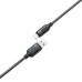 Кабель ACEFAST C16-04, USB to Type-C, 3A, 1.2m ,TPE, TPU connectors, Black