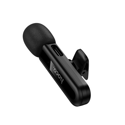 Беспроводная микрофонная система HOCO L20 Fair wireless microphone iP Black