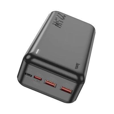Зовнішній акумулятор HOCO J101B Astute 22.5W fully compatible power bank(30000mAh) Black