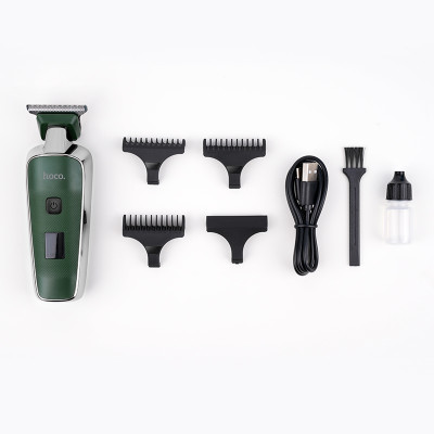 Машинка для стрижки HOCO HP23 Diamond engraving electric hair clipper Black