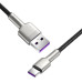 Кабель Baseus Cafule Series Metal Data Cable USB to Type-C 66W 0.25m Black Кабель Baseus Cafule Series Metal Data Cable USB to Type-C 66W 0.25m Black