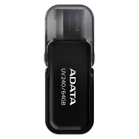 Флеш-накопичувач ADATA USB 2.0 AUV 240 64Gb Black