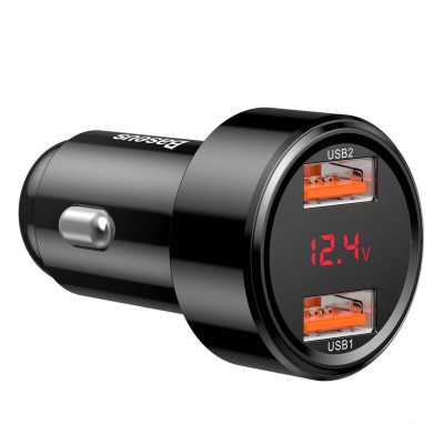 Автомобільний зарядний пристрій Baseus Magic Series PPS 45W Black Автомобільний зарядний пристрій Baseus Magic Series PPS 45W Black