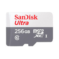 Карта пам'яті microSDXC (UHS-1) SanDisk Ultra 256Gb class 10 A1 (100Mb/s) Карта пам'яті microSDXC (UHS-1) SanDisk Ultra 256Gb class 10 A1 (100Mb/s)