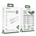 Кабель ACEFAST C24-01, USB to iP, 30W, 1.2m, Braided wire, Zinc alloy + TPE connectors, White Кабель ACEFAST C24-01, USB to iP, 30W, 1.2m, Braided wire, Zinc alloy + TPE connectors, White
