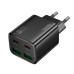 Мережевий зарядний пристрій HOCO N55 Fundador four-port PD20W(2C2A) charger Black