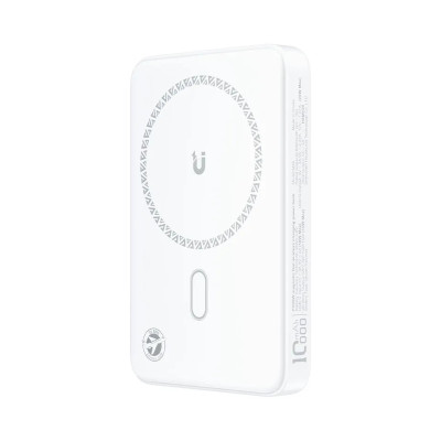 Зовнішній акумулятор ACEFAST M26-10000 PD20W magnetic fast wireless charging power bank White Зовнішній акумулятор ACEFAST M26-10000 PD20W magnetic fast wireless charging power bank White