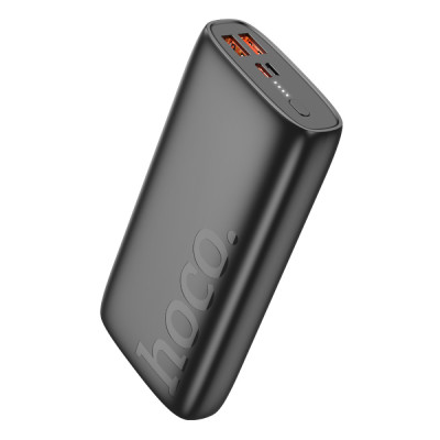 Зовнішній акумулятор HOCO J122A Respect 22.5W+PD20W fully compatible power bank(20000mAh) Black Зовнішній акумулятор HOCO J122A Respect 22.5W+PD20W fully compatible power bank(20000mAh) Black
