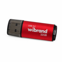 Флеш-накопичувач Wibrand USB 3.2 Gen1 Ladybug 32GB Red Флеш-накопичувач Wibrand USB 3.2 Gen1 Ladybug 32GB Red