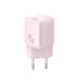 Мережевий зарядний пристрій Baseus PicoGo GaN Fast Charger 1C 45W EU Baby Pink