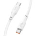 Кабель HOCO X93 Type-C to Type-C 240W, 2m, TPE, TPE connectors, White