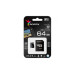 Карта пам'яті microSDXC (UHS-1 U3) A-DATA Premier Pro 64Gb Class 10 V30S A2 (R-100Mb/s W85Mb/s) (adapter SD) Карта пам'яті microSDXC (UHS-1 U3) A-DATA Premier Pro 64Gb Class 10 V30S A2 (R-100Mb/s W85Mb/s) (adapter SD)