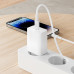 Мережевий зарядний пристрійз кабелем BOROFONE BAS75A Source single port PD30W charger set (C to iP) (EU) White Мережевий зарядний пристрійз кабелем BOROFONE BAS75A Source single port PD30W charger set (C to iP) (EU) White