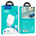 Мережевий зарядний пристрій з кабелем HOCO C104A Stage single port PD20W charger set (C to iP)(EU) White Мережевий зарядний пристрій з кабелем HOCO C104A Stage single port PD20W charger set (C to iP)(EU) White