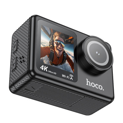 Екшн камера HOCO DV101 dual color screen sports camera Black