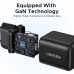 Мережевий зарядний пристрій UGREEN X517 25W USB-C GaN Fast Charger Set EU+1M CC Cable black Мережевий зарядний пристрій UGREEN X517 25W USB-C GaN Fast Charger Set EU+1M CC Cable black