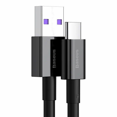 Кабель Baseus Superior Series USB to Type-C 66W 1m Black Кабель Baseus Superior Series USB to Type-C 66W 1m Black