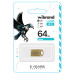 Флеш-накопичувач Wibrand USB 2.0 Hawk 64Gb Gold