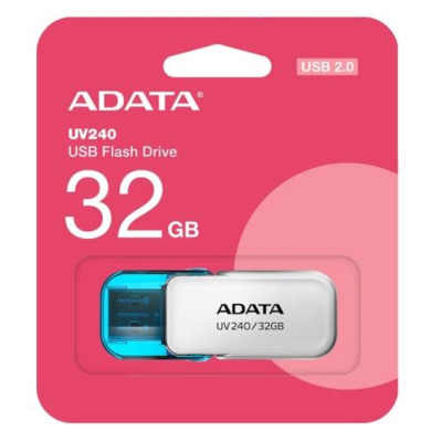 Флеш-накопичувач ADATA USB 2.0 AUV 240 32Gb White