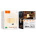 Светильник HOCO HX15 1.5W. 1200 mAh. Smart clock night light White Светильник HOCO HX15 1.5W. 1200 mAh. Smart clock night light White