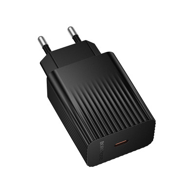 Мережевий зарядний пристрій BOROFONE BAS75A Source single port PD30W charger Black Мережевий зарядний пристрій BOROFONE BAS75A Source single port PD30W charger Black