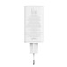 Мережевий зарядний пристрій з кабелем Baseus GaN6 Pro Fast Charger 2C+2U 65W  EU Moon White((With:Mini White Cable C to C 100W(20V/5A) 1m White）