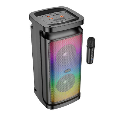 Портативна колонка BOROFONE BP25 Vida BT speaker with microphone, 10W * 2, Black