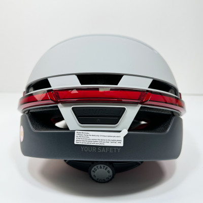 Захисний шолом Livall BH51M NSO (L) Sandstone Grey (57-61см), акустика JBL, мікрофон, сигнали поворотів та стопів, додаток, пульт BR80, застібка, BT