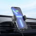 Автотримач для телефона з БЗП HOCO HW1 Pro wireless fast charge car holder(air outlet) Black Автотримач для телефона з БЗП HOCO HW1 Pro wireless fast charge car holder(air outlet) Black