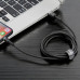 Кабель Baseus Cafule Cable USB For Lightning 1.5A 2m Gray+Black