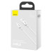 Кабель Baseus Superior Series USB to Type-C 66W 1m White Кабель Baseus Superior Series USB to Type-C 66W 1m White