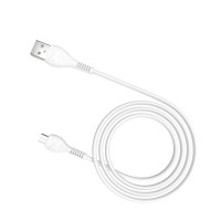 Кабель HOCO X37 USB to Micro 2.4A, 1m, PVC, PVC connectors, White Кабель HOCO X37 USB to Micro 2.4A, 1m, PVC, PVC connectors, White