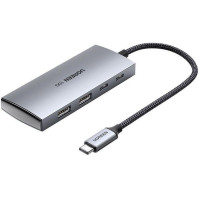 USB-хаб UGREEN CM480 USB-C to 2× USB 3.2+2×USB-C Adapter 10G (UGR-30758) USB-хаб UGREEN CM480 USB-C to 2× USB 3.2+2×USB-C Adapter 10G (UGR-30758)