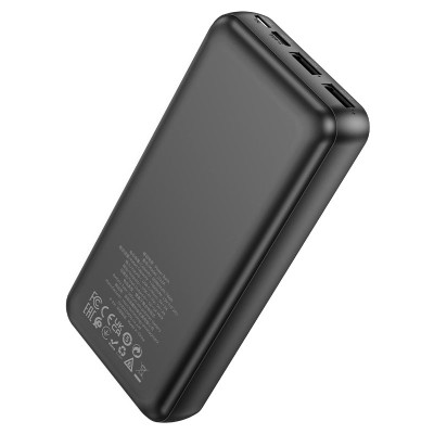 Внешний аккумулятор HOCO J123A Element power bank(20000mAh) Black