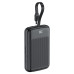 Зовнішній акумулятор ACEFAST M13 PD22.5W power bank with cable 10000mAh Black
