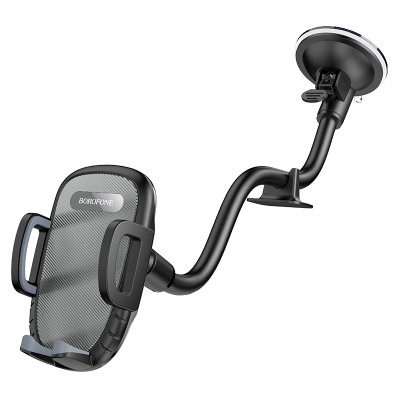 Автотримач для телефона BOROFONE BH54 Racer windshield car holder Black Автотримач для телефона BOROFONE BH54 Racer windshield car holder Black