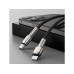 Кабель Baseus Cafule Series Metal Data Cable Type-C to iP PD 20W 2m Black